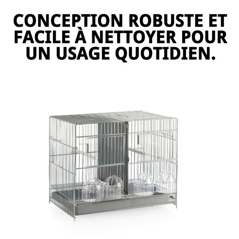 Jaulón de Cría 40 cm - Confort et Sécurité pour vos Animaux de Compagnie