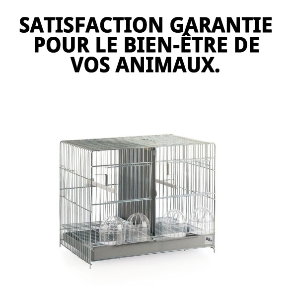 Jaulón de Cría 40 cm - Confort et Sécurité pour vos Animaux de Compagnie