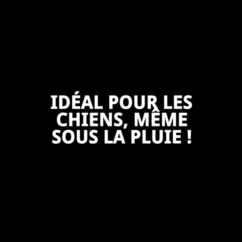 Imperméable Réfléchissant avec Capuche pour Chiens 25cm