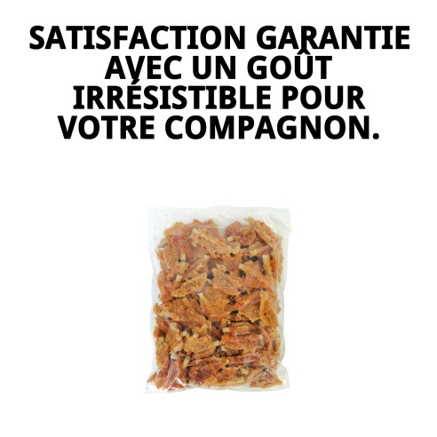 Bâton de Poulet Naturel Déshydraté 1kg pour Chiens