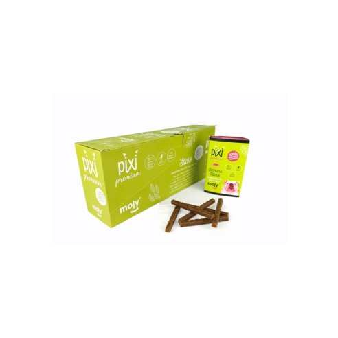 Exposant Barrette Snack Jambon 200g - 8 Unités pour Animaux de Compagnie