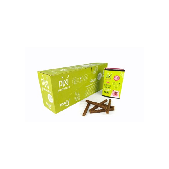 Exposant Barrette Snack Jambon 200g - 8 Unités pour Animaux de Compagnie