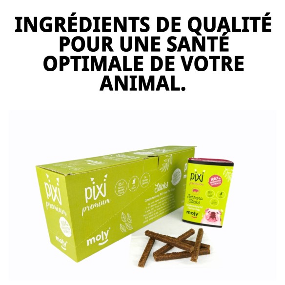 Exposant Barrette Snack Jambon 200g - 8 Unités pour Animaux de Compagnie