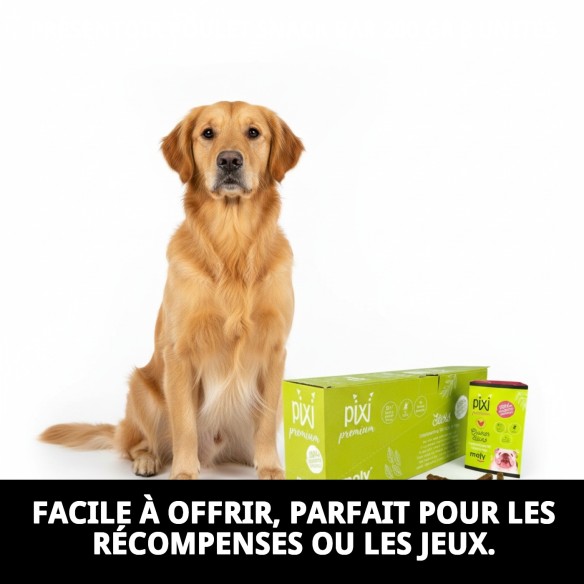 Exposant Barres Snack Poulet 200g - 8 unités délicieuses