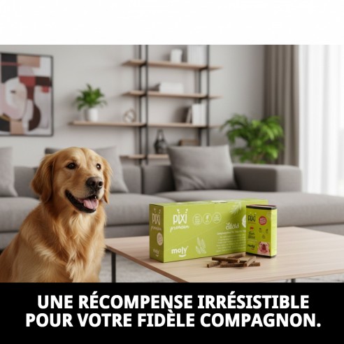 Exposant Barres Snack Foie 200 g - Délice pour Animaux de Compagnie