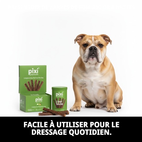 Exposant Barres Snack Foie 200 g - Délice pour Animaux de Compagnie