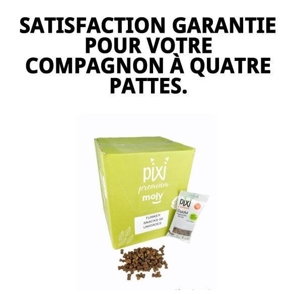 Snacks Premium pour Chiens Saveur Dinde - 50 Sachets 100g