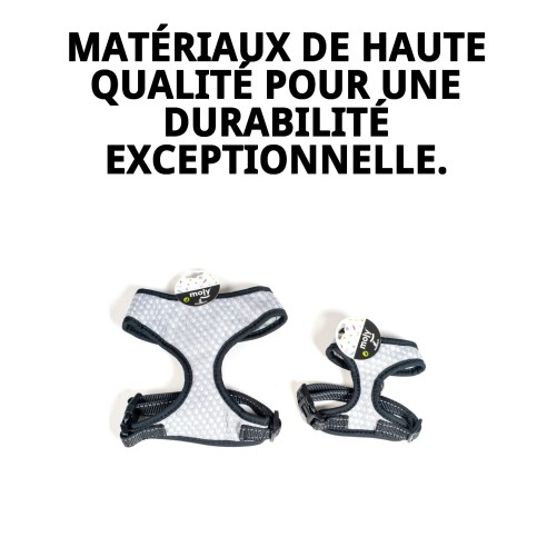 Harnais en nylon New Confort 40-52 cm pour votre animal de compagnie.