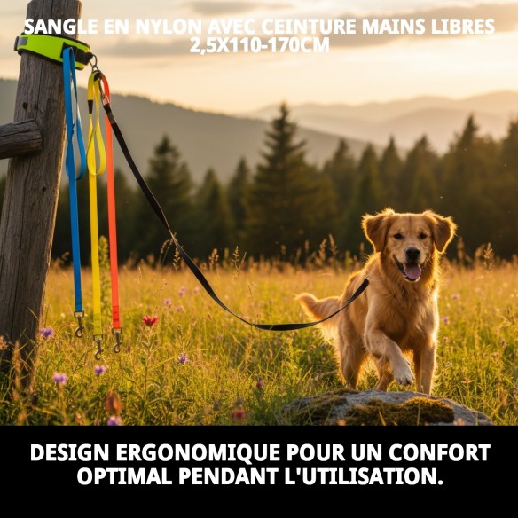 Sangle en Nylon Mains Libres : Liberté et Confort pour Vous