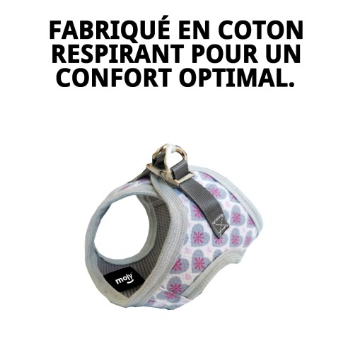 Gilet 3D Cœurs T-XXXS : Confort et Style pour Animaux de Compagnie