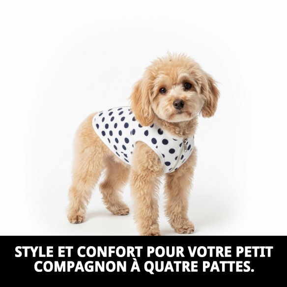 Gilet 3D Topitos T-XXS : Confort et Style pour Animaux de Compagnie