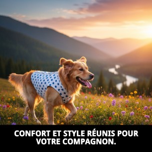 Gilet 3D Topitos T-M : Confort et Style pour votre Animal de Compagnie 2
