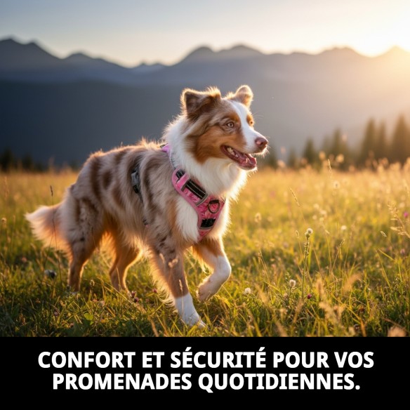 Harna rembourré Oxford Taille S : Confort et style pour votre animal de compagnie