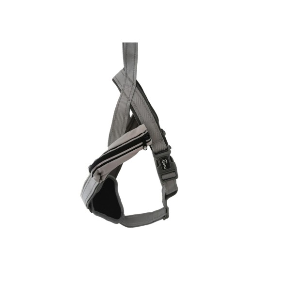 Harnais Confort avec Fermeture Éclair Optimisé pour Animaux de Compagnie L