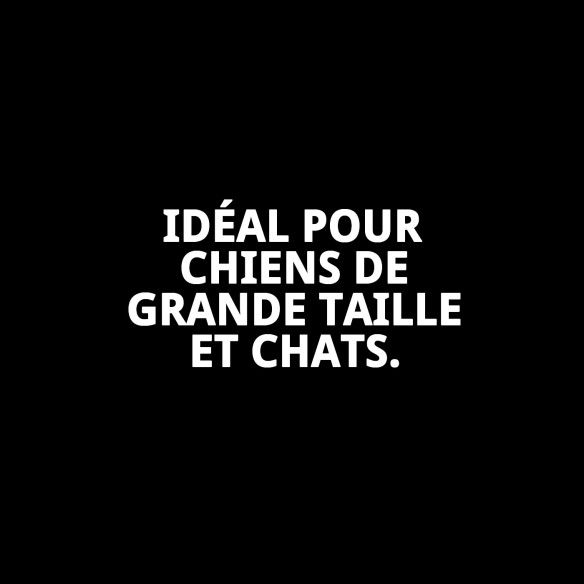 Harnais Confort avec Fermeture Éclair Optimisé pour Animaux de Compagnie L