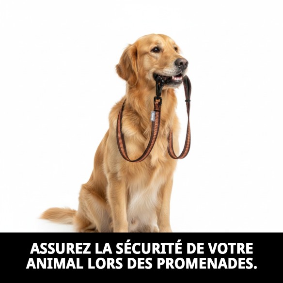 Ramal Moly Confort Réfléchissant 1,5*120 pour Animaux de Compagnie