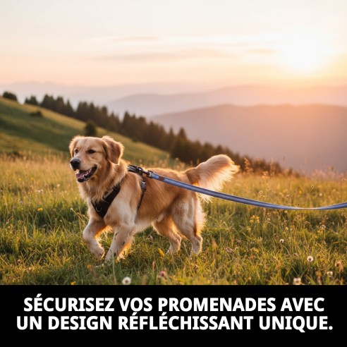 Ramal Moly Easy Urban Réfléchissant 2,5x120 cm pour animaux de compagnie