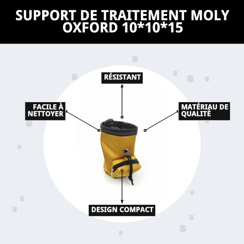 Porta Treats Moly Oxford : Pratique et Élégant pour Animaux de Compagnie