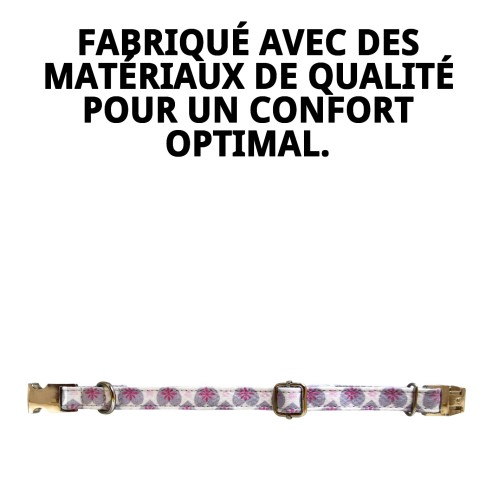 Collier Cœurs T-3 : Style et Confort pour votre Animal de Compagnie