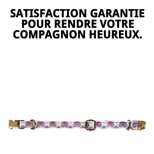 Collier Cœurs T-3 : Style et Confort pour votre Animal de Compagnie