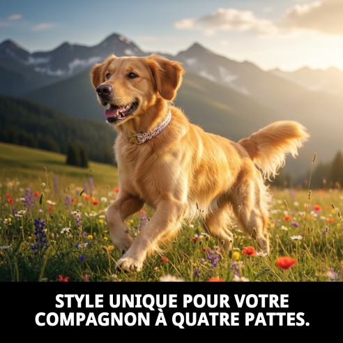 Collier Topitos T-4 pour Chiens 35-45 cm - Style et Confort