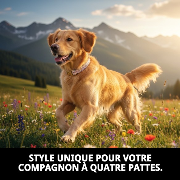 Collier Topitos T-4 pour Chiens 35-45 cm - Style et Confort