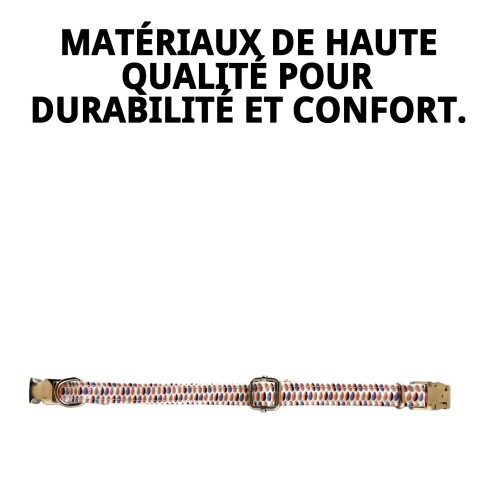 Collier Topitos T-4 pour Chiens 35-45 cm - Style et Confort