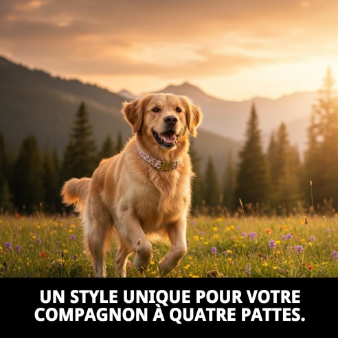 Collier Topitos T-5 pour Chiens 40-50 cm - Style et Confort