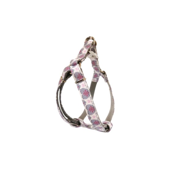 Collier Petral Coeurs T-3 pour Animaux de Compagnie 30-40 cm - Style et Confort