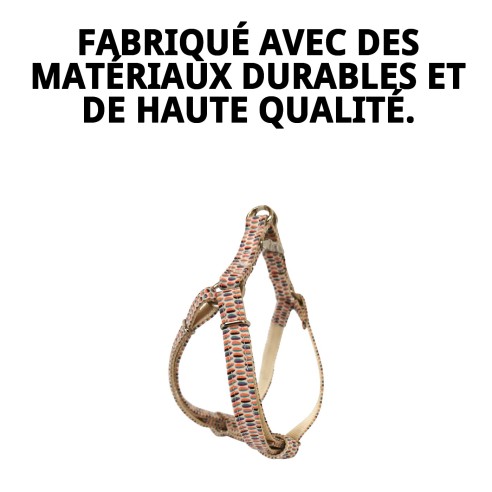 Petral Topitos T-3 30-40 cm : confort et style pour votre animal de compagnie.