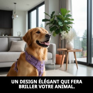 Petral Moly Lila T-3 pour Animaux - Taille 30-40 cm 2