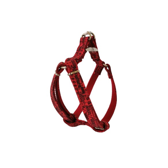 Petral Casitas Rojas T-3 pour animaux de compagnie de 30-40 cm