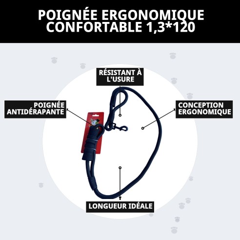 Rameau Poignée Ergonomique Confort pour Promenades Agréables