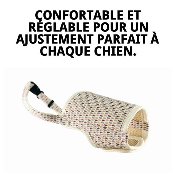 Muzzle Deluxe Topitos T-L : Confort et Style pour Votre Animal de Compagnie