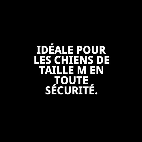 Muzzle Deluxe Topitos T-M : Confort et Style pour Votre Chien