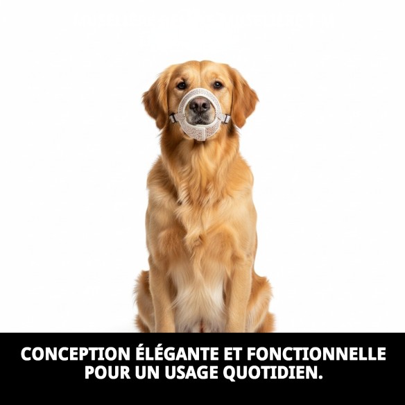 Muzzle Deluxe Topitos T-M : Confort et Style pour Votre Chien