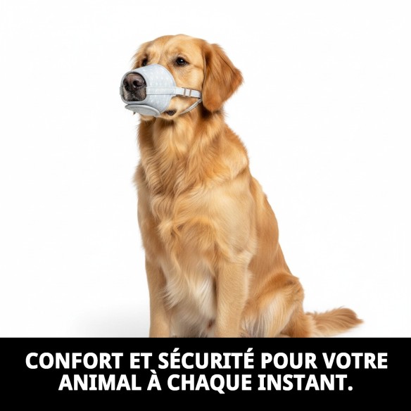 Muzzle Deluxe Gaviotas T-L : Confort et Style pour Votre Animal de Compagnie