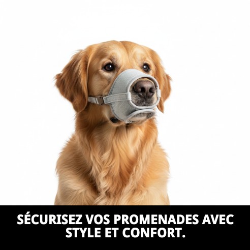 Muzzle Deluxe Gaviotas T-M : Confort et Style pour votre Animal de Compagnie