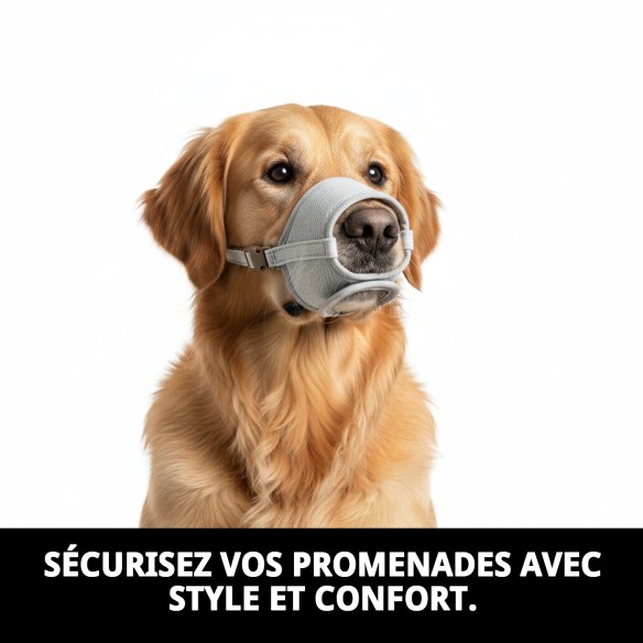 Muzzle Deluxe Gaviotas T-M : Confort et Style pour votre Animal de Compagnie