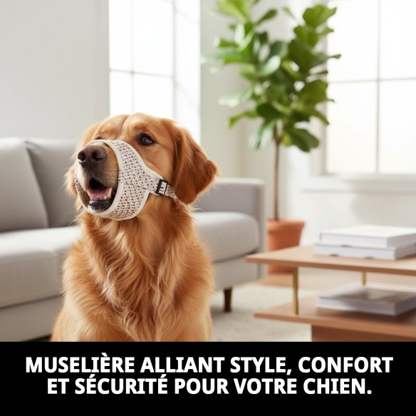 Bozal Deluxe Topitos T-S : Confort et Style pour votre Animal de Compagnie