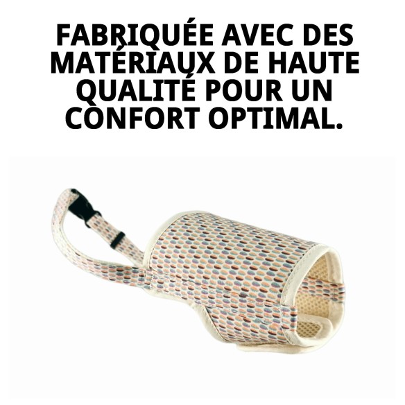 Bozal Deluxe Topitos T-S : Confort et Style pour votre Animal de Compagnie