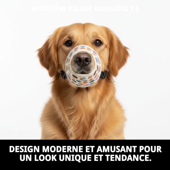 Bozal Deluxe Topitos T-S : Confort et Style pour votre Animal de Compagnie