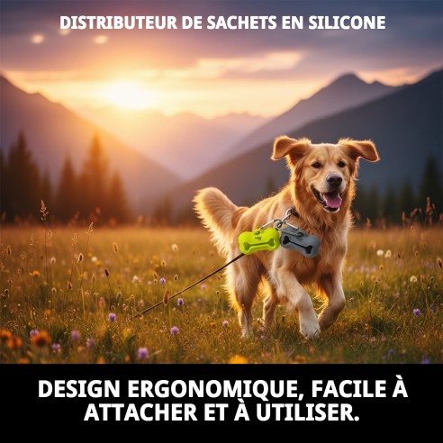 Distributeur de sachets en silicone : Pratique et écologique