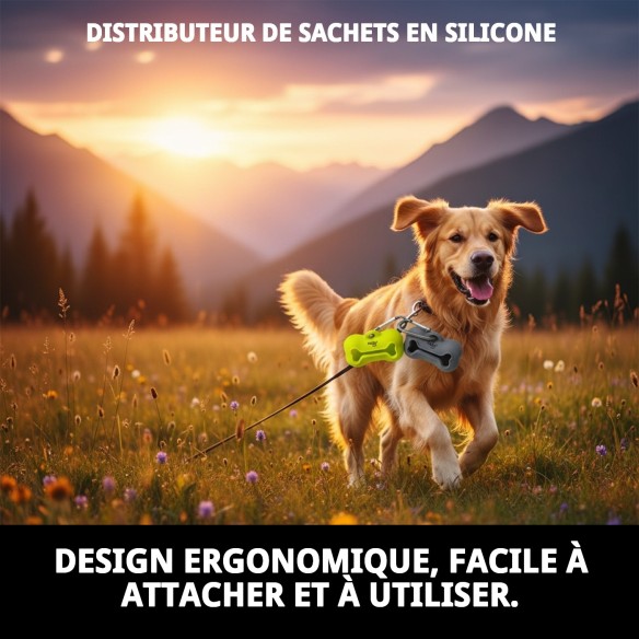 Distributeur de sachets en silicone : Pratique et écologique