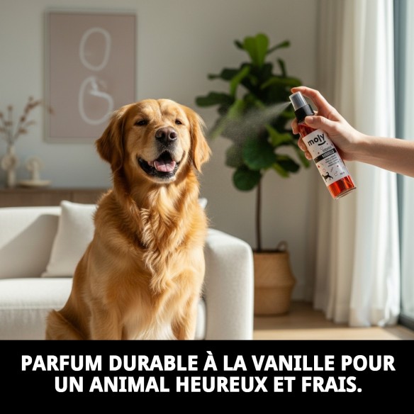 Parfum Aroma Vanille pour Animaux 125ml Frais et Durable