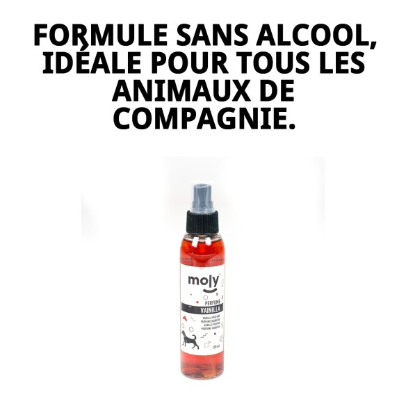Parfum Aroma Vanille pour Animaux 125ml Frais et Durable