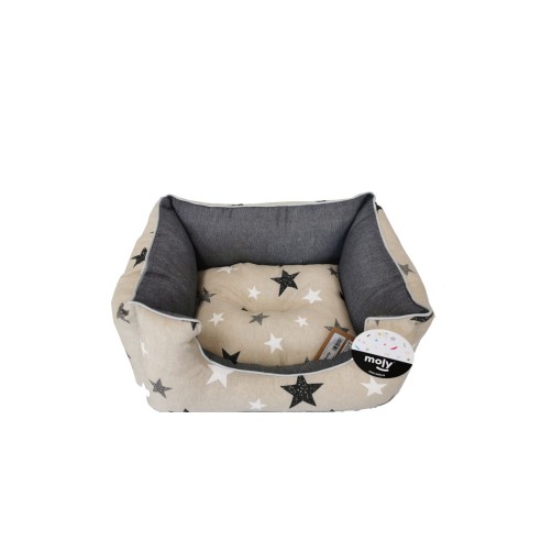 Coussin Rectangulaire Étoiles T-1 : Confort et Style pour Animaux de Compagnie