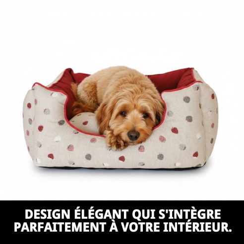 Coussin Rectangulaire Fresitas/Granate T-1 pour Animaux de Compagnie