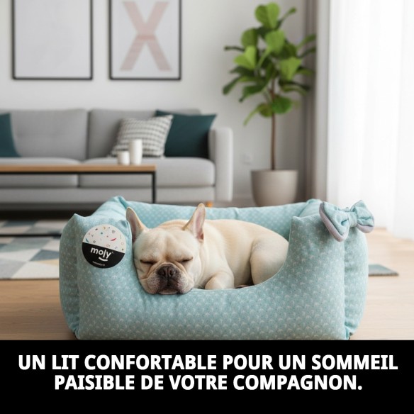 Coussin Rectangulaire Gaviotas T-1 pour Animaux de Compagnie 50x42x21 cm