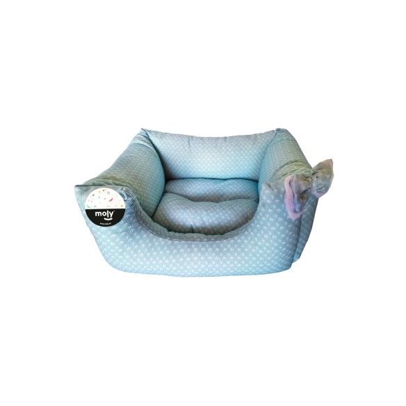 Cuna Rectangulaire Gaviotas T-2 pour Animaux de Compagnie 60x48x24 cm